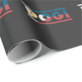 ポギ·ボーイおもしろい·誇りを持ったフィリピン人·フィリピン旗 ラッピングペーパー (ロールコーナー)