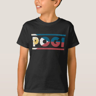ポギ·ボーイおもしろい·誇りを持ったフィリピン人·フィリピン旗 Tシャツ