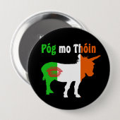 ポグモーソイン – アイリッシュユーモア 缶バッジ (正面&裏面)