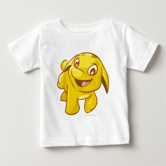 ポグル金ゴールド ベビーTシャツ (正面)