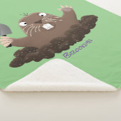 ポケおもしろいットゴッパー掘り漫画イラストレーション シェルパブランケット (3/4)