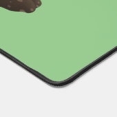 ポケおもしろいットゴッパー掘り漫画イラストレーション デスクマット (コーナー)