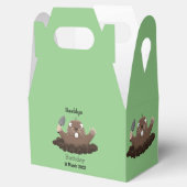 ポケおもしろいットゴッパー掘り漫画イラストレーション フェイバーボックス (オープン)