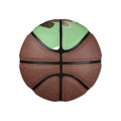 ポケおもしろいットゴッパー掘り漫画イラストレーション ミニバスケットボール (右)