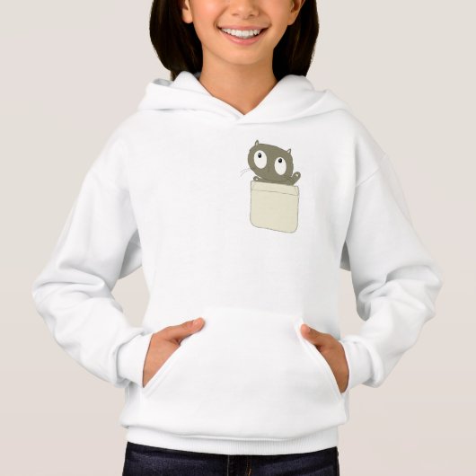 ポケおもしろいット猫Tシャ子供へツ (正面)