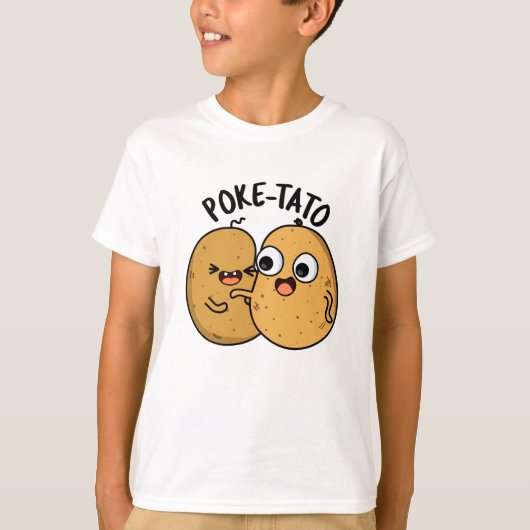 ポケたtoユーモアなじゃがいもパンプン tシャツ (正面)
