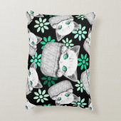 ポケットからよくはしゃぐかわいい猫 アクセントクッション (裏面(縦))