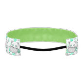 ポケットからよくはしゃぐかわいい猫 アスレチックヘッドバンド (裏面)