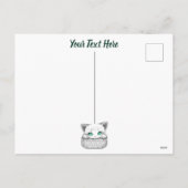 ポケットからよくはしゃぐかわいい猫 シーズンポストカード (裏面)