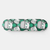 ポケットからよくはしゃぐかわいい猫 スケートボード (横)