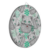 ポケットからよくはしゃぐかわいい猫 ダーツボード (正面左)