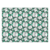 ポケットからよくはしゃぐかわいい猫 テーブルクロス (正面(横))