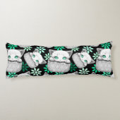 ポケットからよくはしゃぐかわいい猫 ボディピロー (裏面)