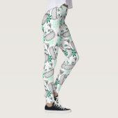 ポケットからよくはしゃぐかわいい猫 レギンス (右)