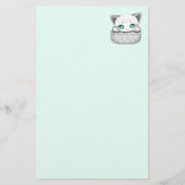 ポケットからよくはしゃぐかわいい猫 便箋 (正面)