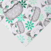 ポケットからよくはしゃぐかわいい猫 薄葉紙 (詳細)