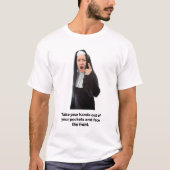 ポケットから手を出して… Tシャツ (正面)