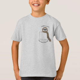 ポケットにナマケモノを入れて予定が入っていなくてごめんなさい Tシャツ