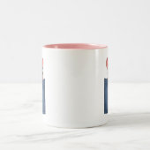 ポケットにマウスを入れる ツートーンマグカップ (中央)