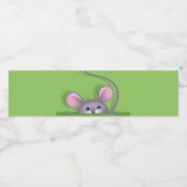 ポケットにマウス ペットボトルラベル (シングルラベル)