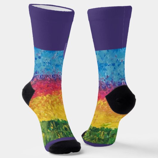 ポケットに入った豚 ソックス (傾斜あり)