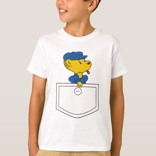 ポケットの中でファラルド Tシャツ (正面)