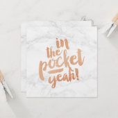 ポケットの中のカード卒業試験 カード (正面/裏面インサイチュ)