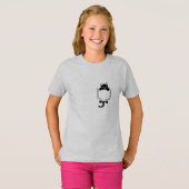 ポケットの中の猫 Tシャツ (正面フル)