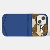 ポケットの中のTAZ™ iPhoneケース (裏面横)