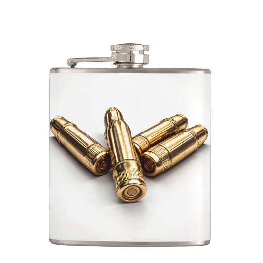 ポケットの黄金の弾丸#1 フラスク (正面)