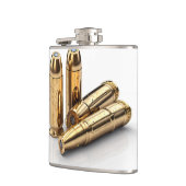 ポケットの黄金の弾丸#3 フラスク (左)