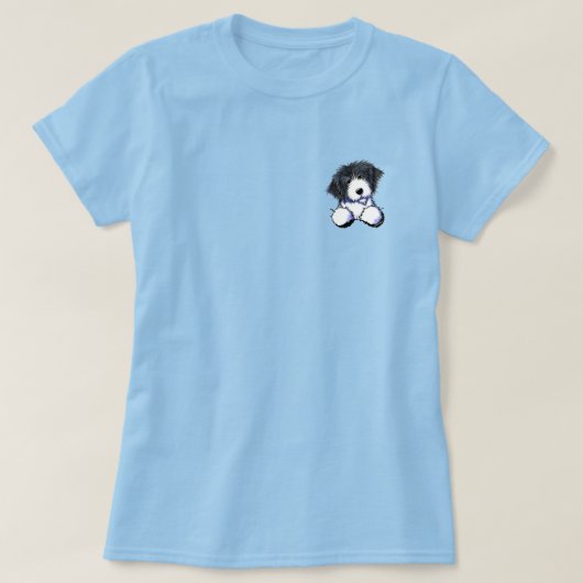 ポケットひげ付きコリーTシャツ Tシャツ (デザイン正面)