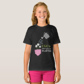 ポケットを植えた場所で成長す感動的る Tシャツ (正面フル)