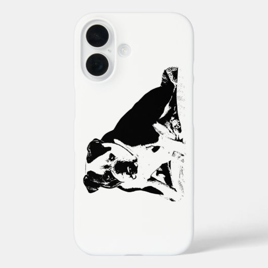ポケットアーマー、ブルドッグ Case-Mate iPhoneケース (裏面)