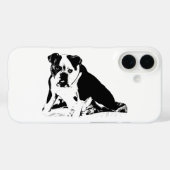 ポケットアーマー、ブルドッグ Case-Mate iPhoneケース (裏面 (横))