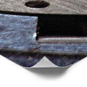 ポケットウォッチのテクスチャの機能 ポスター (角)