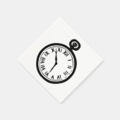 ポケットウォッチ紙ナプキンス スタンダードカクテルナプキン (角)