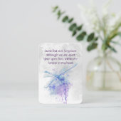 ポケットキープサケメモリアルメモリアルドラゴンフライ 名刺 (スタンド正面)