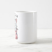 ポケットコーヒーの可愛い看護師猫 コーヒーマグカップ (中央)
