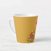 ポケットサイズのカオスエージェント カフェラテマグ (左アングル)
