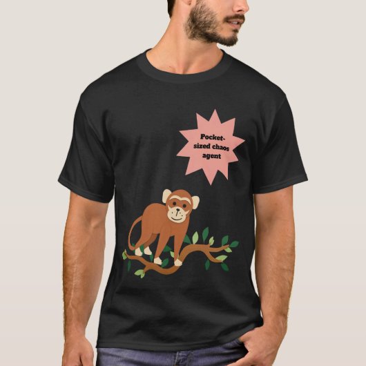 ポケットサイズのカオスエージェント Tシャツ (正面)