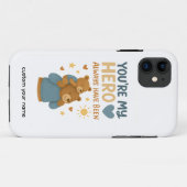 ポケットサイズの愛 "あなたは僕のヒーロー" パパ用 Case-Mate iPhoneケース (裏面(横))
