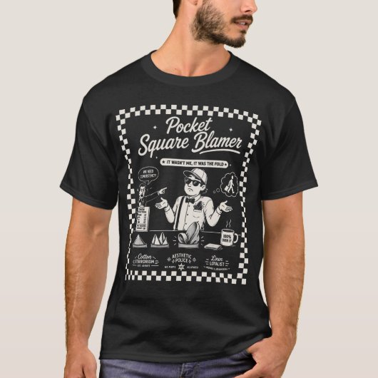 ポケットスクエア Tシャツ (正面)