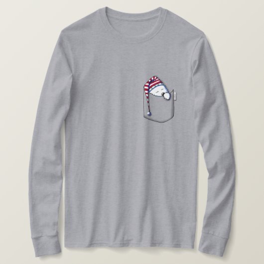 ポケットスリーパーウエスティ KiniArt Tシャツ (デザイン正面)