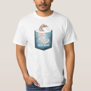 ポケットタツノオトシゴ Tシャツ