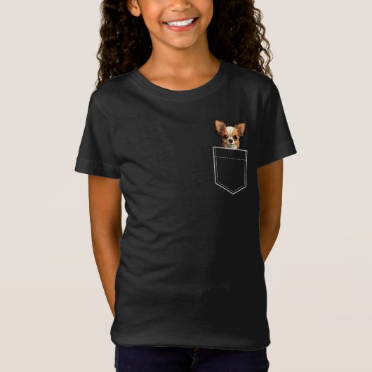 ポケットチワワ Tシャツ (正面)