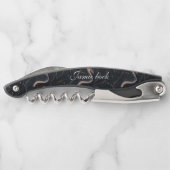 ポケットナイフ、パーソナライズされたパパ用ギフト ソムリエナイフ (裏面)