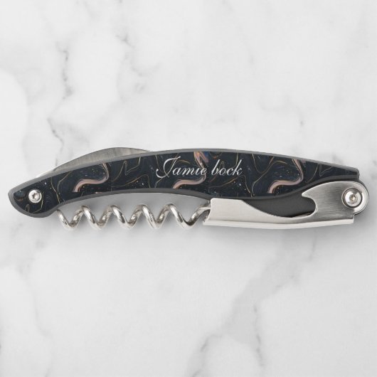 ポケットナイフ、パーソナライズされたパパ用ギフト ソムリエナイフ (裏面)