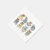 ポケットネズミ スタンダードカクテルナプキン (角)