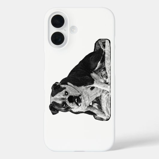ポケットハロー静かなまなざし Case-Mate iPhoneケース (裏面)